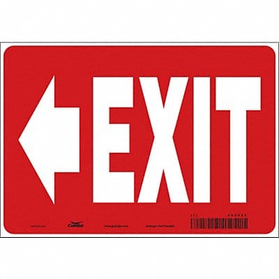 Safety Sign 7 in x 10 in Vinyl