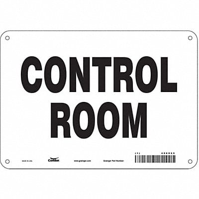 Safety Sign 7 in x 10 in Polyethylene