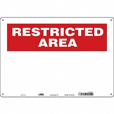 Safety Sign 14 inx20 in Polyethylene