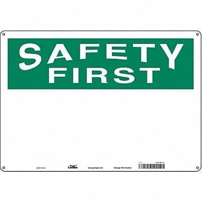 Safety Sign 14 inx20 in Polyethylene