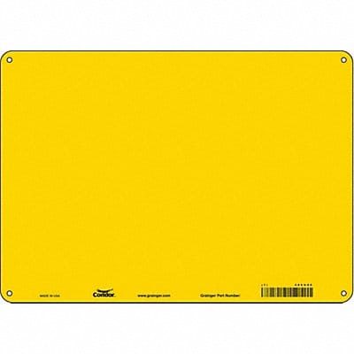 Safety Sign 10inx14 in Polyethylene PK10