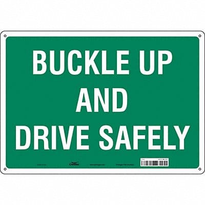 Safety Sign 14 inx20 in Polyethylene