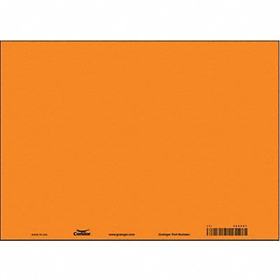 Safety Sign 10inx14 in Polyethylene PK10