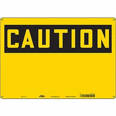 Safety Sign 14 inx20 in Aluminum