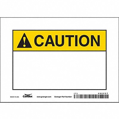 Safety Sign 5 inx7 in Vinyl