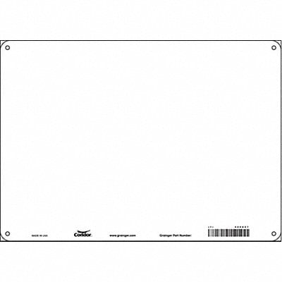Safety Sign 10 inx14 in Polyethylene Safety Sign 10 inx14 in Polyethylene