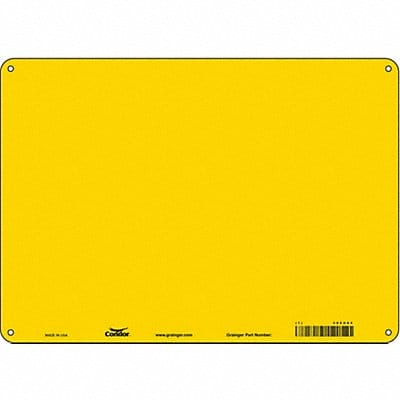 Safety Sign 10 inx14 in Polyethylene