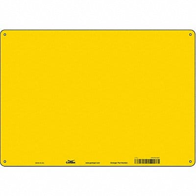 Safety Sign 14 inx20 in Polyethylene