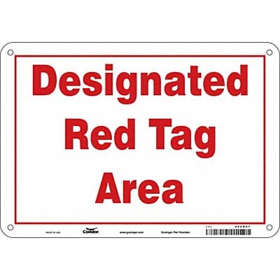 Safety Sign 7 in x 10 in Polyethylene