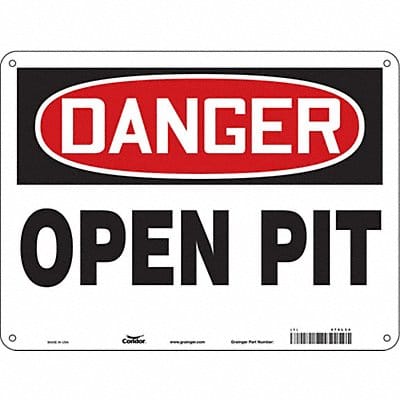 Safety Sign 18 inx24 in Aluminum