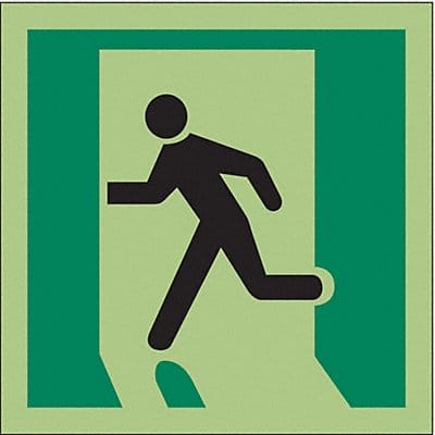 IMO Safety Sign 6inx6in Vinyl