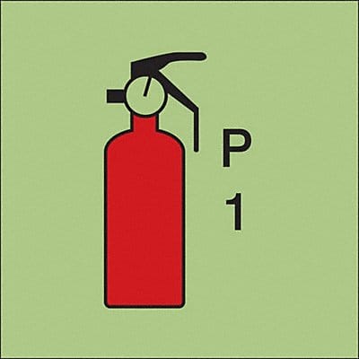 IMO Safety Sign 6inx6in Vinyl