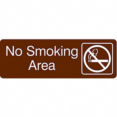 Facility Sign 3 in x 9 in Acrylic