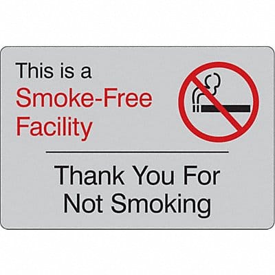 Facility Sign 6 inx9 in Acrylic