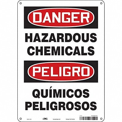 Safety Sign 14 in x 10 in Aluminum