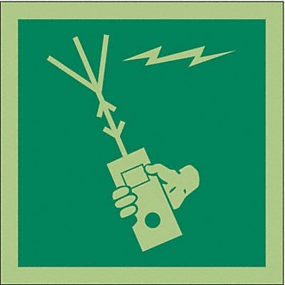 IMO Safety Sign 6inx6in Vinyl