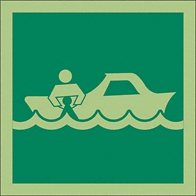 IMO Safety Sign 6inx6in Vinyl