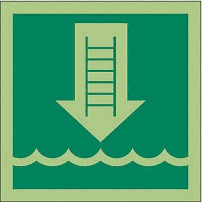 IMO Safety Sign 6inx6in Vinyl