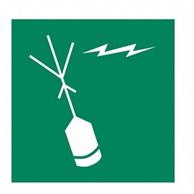 IMO Safety Sign 6inx6in Polycarbonate