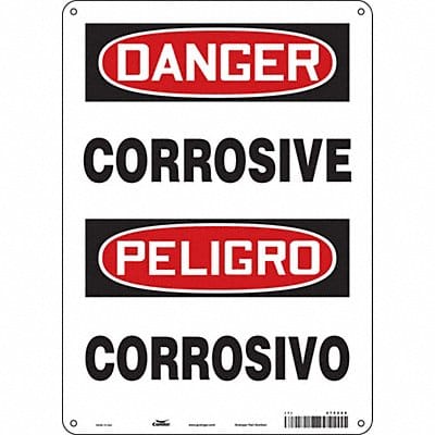 Safety Sign 14 in x 10 in Aluminum