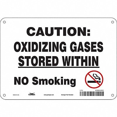 Safety Sign 7 inx10 in Polyethylene