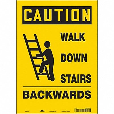 Safety Sign 14 inx10 in Vinyl