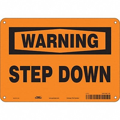 Safety Sign 7 in x 10 in Aluminum