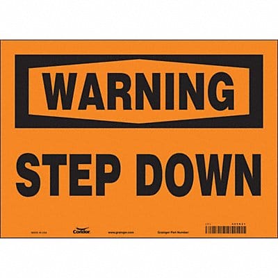 Safety Sign 10 in x 14 in Vinyl