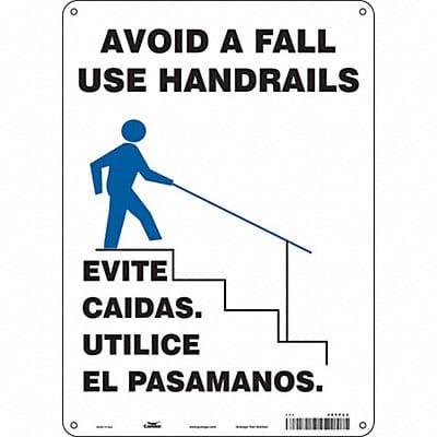 Safety Sign 14 inx10 in Aluminum