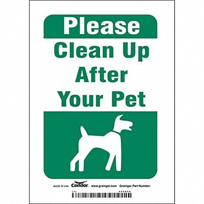 Safety Sign 7 in x 5 in Vinyl