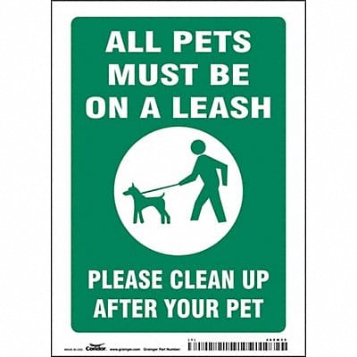 Safety Sign 7 in x 5 in Vinyl