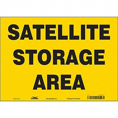 J9842 Safety Sign 10 in x 14 in Vinyl