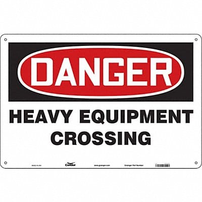 Safety Sign 24 in x 36 in Aluminum