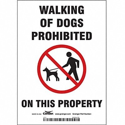 Safety Sign 7 in x 5 in Vinyl