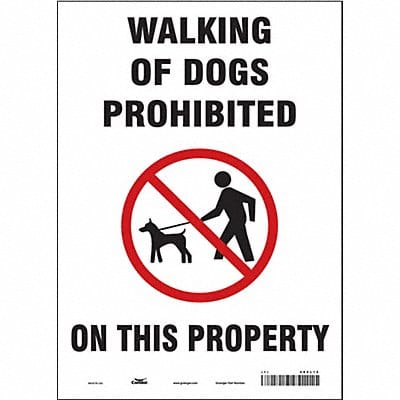 Safety Sign 14 in x 10 in Vinyl