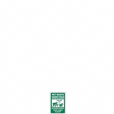 Safety Sign 14 in x 10 in Vinyl