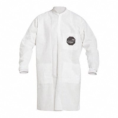 K7318 Lab Coat White Snaps 3XL PK30