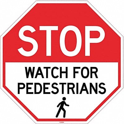 Anti-Slip Floor Sign 24 inx24 in Vinyl