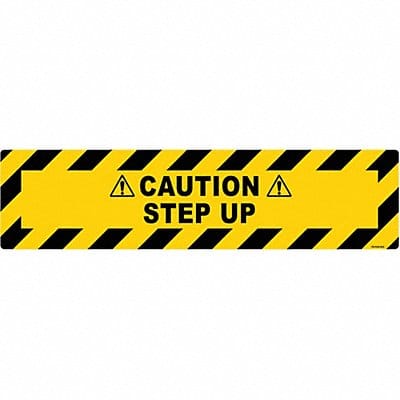 Anti-Slip Floor Sign 6 inx24 in Vinyl