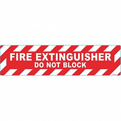 Anti-Slip Floor Sign 6 in x 24 in Vinyl