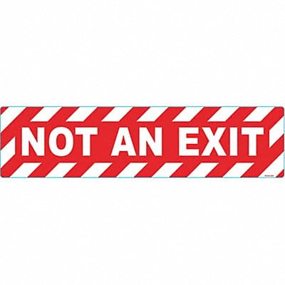 Anti-Slip Floor Sign 6 in x 24 in Vinyl
