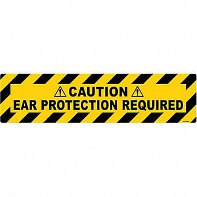 Anti-Slip Floor Sign 6 in x 24 in Vinyl