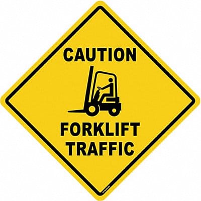 Anti-Slip Floor Sign 17 inx17 in Vinyl