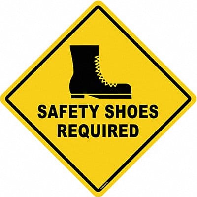Anti-Slip Floor Sign 17 in x 17 in Vinyl