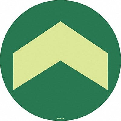 Anti-Slip Floor Sign 8in x 8in Vinyl PK2