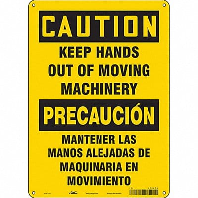 Safety Sign 14 inx10 in Aluminum