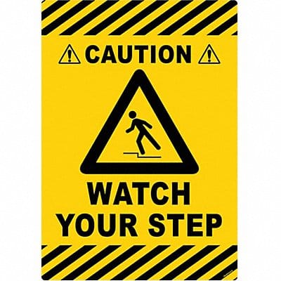 Anti-Slip Floor Sign 20 inx14 in Vinyl