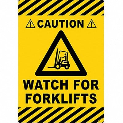 Anti-Slip Floor Sign 20 inx14 in Vinyl