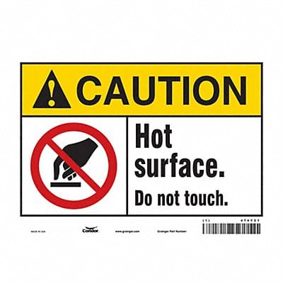 Safety Sign 7 inx10 in Vinyl Safety Sign 7 inx10 in Vinyl
