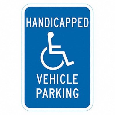ADA Handicapped Parking Sign 18 x 12